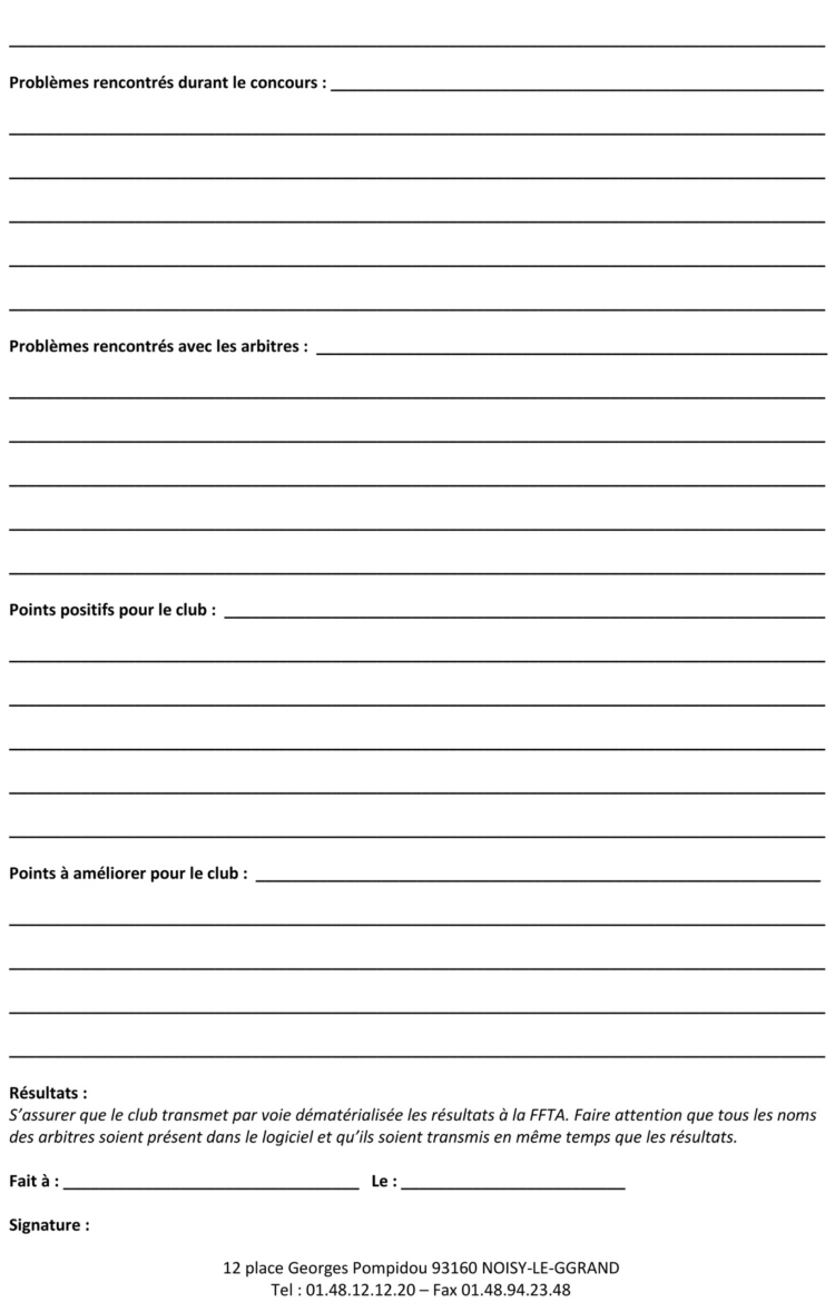 rapport arbitre parcours 2/2