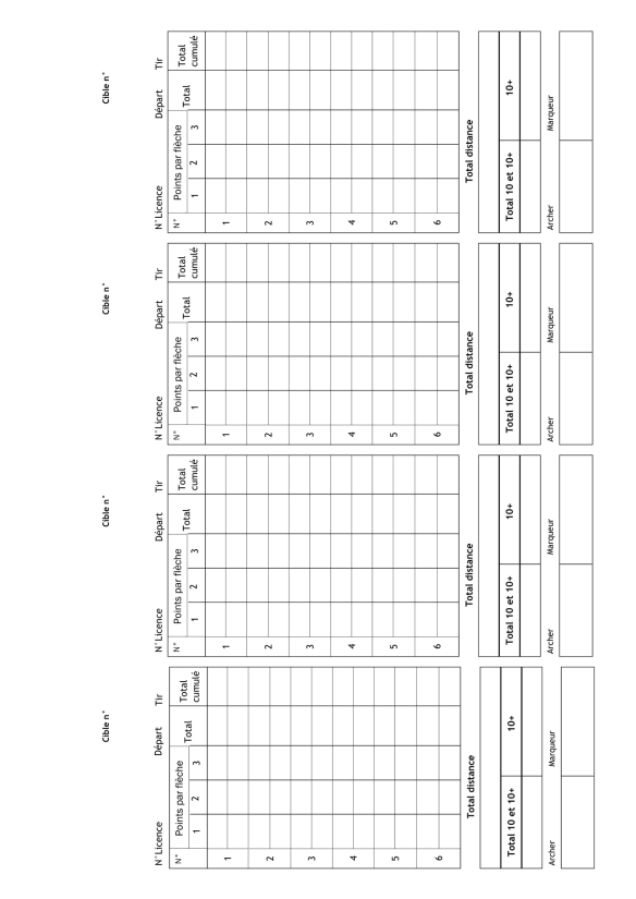 ÉPREUVE DE QUALIFICATION - FICHE DE MARQUE PAR CIBLE
